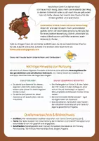 Vorschau - Bildkarten - Thanksgiving Alphabet - Englische Lernkarten / Flashcards für die Grundschule - Seite 1