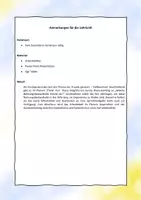 Vorschau - Stundenentwürfe - Einstieg Stoffwechsel - Anabolismus und Katabolismus - Seite 1