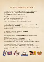 Vorschau - Poster - Thanksgiving Alphabet – Englisches Lernpaket mit Poster, Lernkarten & Geschichte - Seite 2