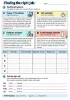 Vorschau - Stundenentwürfe - Writing a CV (Arbeitsblätter & Präsentation) - the world of work - Seite 2