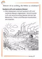 Vorschau - Arbeitsblätter - Ökologie und Umweltschutz – Lernmaterial - Seite 1