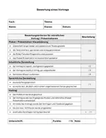 Vorschau - Arbeitsblätter - Projektarbeit Zukunft Mobilität Leben Wohnen Technik Vortrag Physik Bewertungsmaßstab - Seite 3