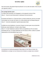 Vorschau - Arbeitsblätter - Spülen in der Schulküche – Infoblatt & Beschriftungs-Arbeitsblatt mit Lösung - Deckblatt