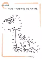 Vorschau - Arbeitsblätter - Tiere – Verbinde die Punkte - Seite 3