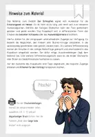 Vorschau - Arbeitsblätter - Der Schnupfen: Gedicht | Klappbuch und Bildkarten - Seite 1