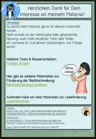 Vorschau - Arbeitsblätter - Klassenarbeit & Test Groß- und Kleinschreibung – FRESCH Rechtschreibung Klasse 3 & 4 | Differenziert - Seite 1