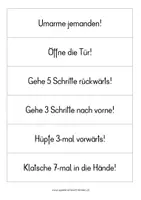 Vorschau - Stationenlernen - Lese-Auftragsröllchen - Seite 1