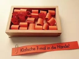 Vorschau - Stationenlernen - Lese-Auftragsröllchen - Deckblatt