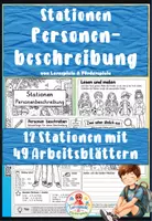 Vorschau - Stundenentwürfe - Personenbeschreibung - Materialpaket - Seite 1