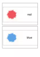 Vorschau - Poster - Colours - 12 Farbkarten als Wordcards - Seite 2