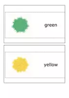 Vorschau - Poster - Colours - 12 Farbkarten als Wordcards - Seite 3
