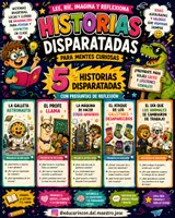 Vista previa - Hojas de trabajo - Historias disparatadas - Portada