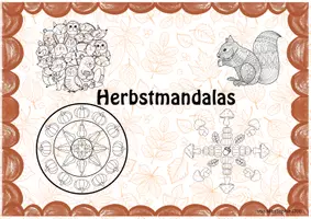 Vorschau - Arbeitsblätter - Herbst Material - Seite 1