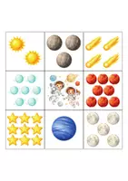 Vorschau - Stationenlernen - Zahlen lernen 1–10 – Zuordnungsspiel | Mathe Lernspiel Kita & Vorschule | Zählen, Zuordnen; Mengen erfassen, Zahlen lernen, erkennen. - Seite 3