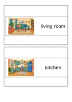 Vorschau - Poster - My house – 28 Englisch-Wordcards zu Räumen und Gegenständen - Seite 2