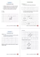Vorschau - Arbeitsblätter - Schriftliches Multiplizieren im geometrischen Raster der Zaubertreppe. Perfekt für Differenzierung/Förderung - Seite 1