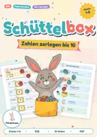 Vorschau - Stundenentwürfe - Schüttelbox: Zahlen zerlegen bis 10 für ESE | Feste Routine und Teamspiel | Klasse 1-2 - Deckblatt