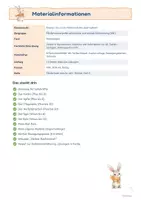 Vorschau - Stundenentwürfe - Herbst-Bundle Mathe für ESE | Wächst laufend | Klare Struktur, wenige Aufgaben pro Seite | Zählen, Zerlegen, Rechnen | Klasse 1-2 - Seite 1
