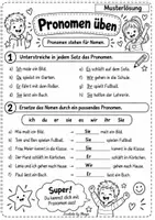 Vorschau - Unterrichtsreihen - Pronomen-Power: Ich, du, er, sie, es & Co. Arbeitsblätter - Seite 3