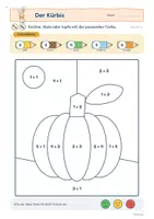 Vorschau - Stundenentwürfe - Herbst-Bundle Mathe für kmE | Wächst laufend | Zählen, Zerlegen, Plus und Minus, Rechenmauern, Formen | Klasse 1-2 - Seite 3