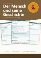 Vorschau - Arbeitsblätter - Geschichte 6 Realschule – Arbeitsblätter-Paket, 5 Lernbereiche - Seite 1