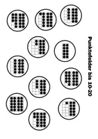 Vorschau - Bildkarten - Mengenbilder 10-20 (Zuordnungsspiel) - Seite 2