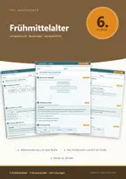 Vorschau - Arbeitsblätter - Frühmittelalter Geschichte 6 Realschule - Deckblatt
