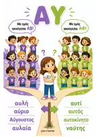 Προεπισκόπηση - Υποστηρικτικό υλικό / Ειδική αγωγή - Αφίσα διάκρισης αυ σε αβ και αφ - Εξώφυλλο