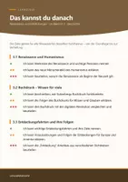 Vorschau - Arbeitsblätter - Renaissance Geschichte 7 Realschule - Seite 1