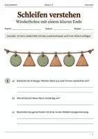 Vorschau - Arbeitsblätter - Schleifen verstehen Arbeitsheft Klasse 5–6 - Deckblatt