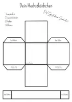 Vorschau - Spiele - Herbstkörbchen I 4 Bastelvorlagen I Herbstbingo - Seite 2