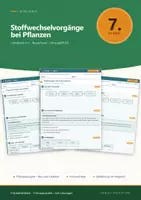 Vorschau - Arbeitsblätter - Fotosynthese Biologie 7 Realschule - Seite 1