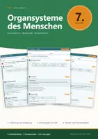 Vorschau - Arbeitsblätter - Organsysteme Biologie 7 Realschule - Deckblatt
