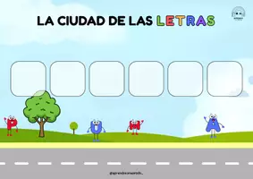 Vista previa - Juegos / Gamificación - LA CIUDAD DE LAS LETRAS - Portada