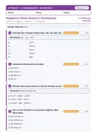 Vorschau - Test - Halbjahres-Check Grundschule Klasse 2–4 – Komplettpaket Deutsch und Mathematik - Seite 1