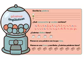 Vista previa - Juegos / Gamificación - GOLOSINAS LINGUISTICAS - Portada