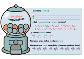 Vista previa - Juegos / Gamificación - GOLOSINAS LINGUISTICAS - página 1