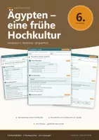 Vorschau - Arbeitsblätter - Altes Ägypten Geschichte 6 Realschule - Deckblatt