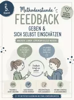 Vorschau - Stundenentwürfe - Feedback geben & Selbsteinschätzung – Methodentraining Klasse 5/6 - Deckblatt