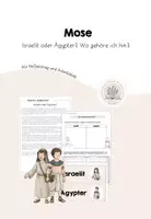 Vorschau - Arbeitsblätter - Mose - Israelit oder Ägypter? Wo gehöre ich hin? - Deckblatt