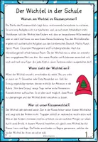 Vorschau - Stundenentwürfe - Ein Wichtel zieht ein Klasse 3-4 Grundschule - Wichteltür Ideen, Wichtelbriefe und Wichtelstreiche - Seite 1