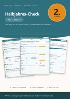 Vorschau - Test - Halbjahres-Check Mathematik 2 Grundschule – Test 1. Halbjahr - Deckblatt