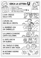 anteprima - Altro tipo di materiale - Schede didattiche lettera U - Pagina 3