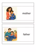 Vorschau - Poster - Family – 16 Englisch-Wordcards zu Familienmitgliedern - Seite 2