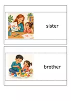 Vorschau - Poster - Family – 16 Englisch-Wordcards zu Familienmitgliedern - Seite 3