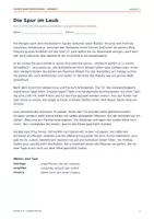 Vorschau - Arbeitsblätter - Leseförderung Klasse 5-6: Thema Herbst - Seite 1