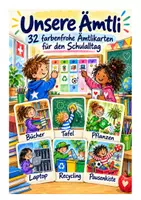 Vorschau - Poster - Unsere Ämtli – 32 farbenfrohe Ämtlikarten für den Schulalltag - Deckblatt