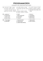 Vorschau - Arbeitsblätter - Übungsaufgaben Programmieren Informatik 9 Mittelschule - Seite 2