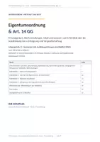 Vorschau - Stundenentwürfe - Eigentumsordnung & Art. 14 GG Kl. 11 - Seite 1