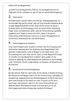 Vorschau - Arbeitsblätter - Elektrizität und Magnetismus – Arbeitsblatt mit Lösungen Kl. 9/10 Physik - Seite 2